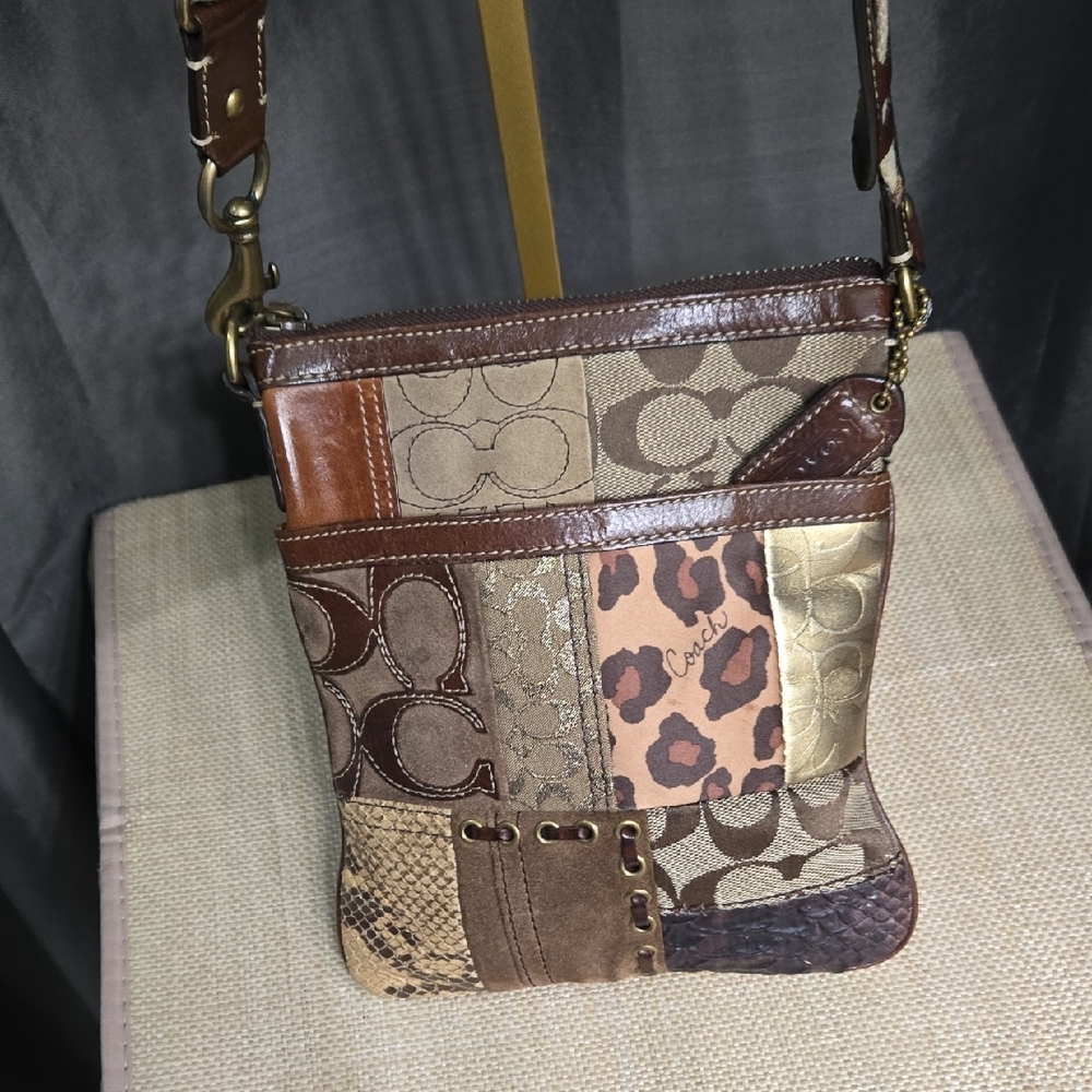 Coach Multicolor 2007 Patchwork Shoulder Bag - image 2